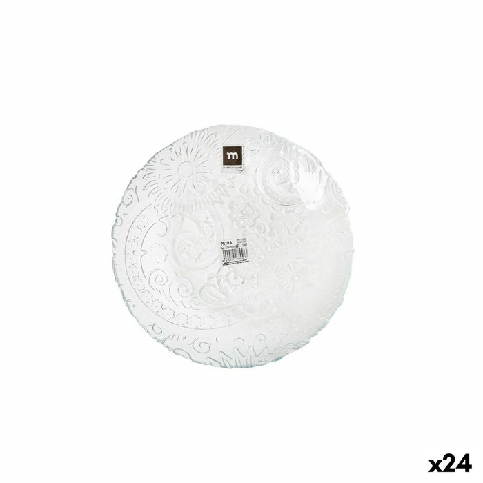 Deep Plate La Mediterránea Petra Ø 20,5 x 3,4 cm (24 Units)