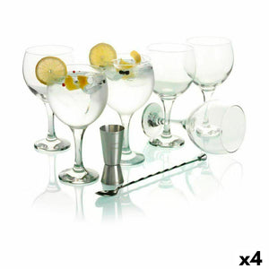 Set of Gin and Tonic cups LAV 8 Pieces (4 Units)