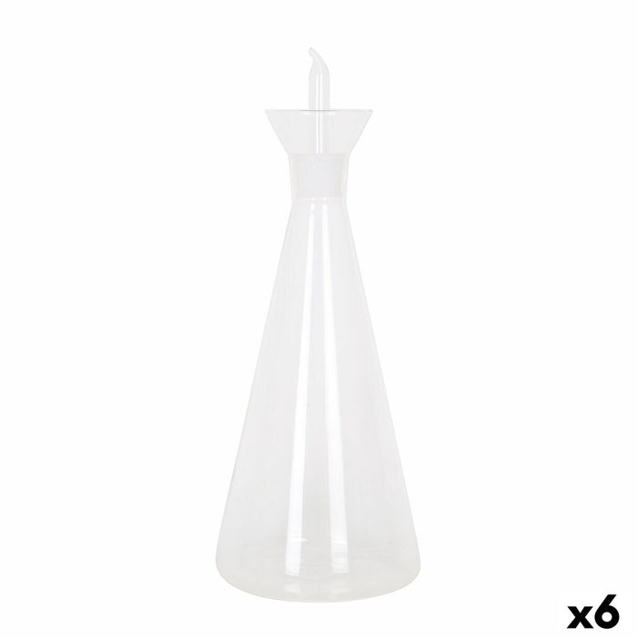 Cruet La Mediterránea 1 L Borosilicate Glass (6 Units)