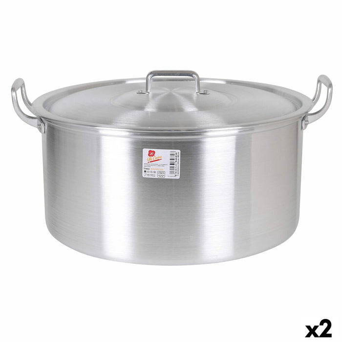 Casserole with lid 49 x 41 x 24 cm (2 Units)