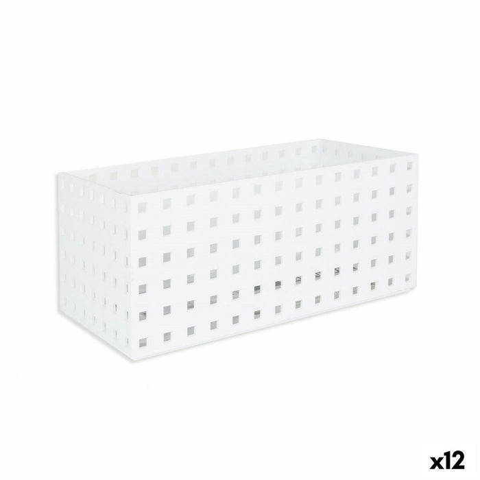 Drawer Organizer Confortime White 27,5 x 13,5 x 12,2 cm (12 Units)