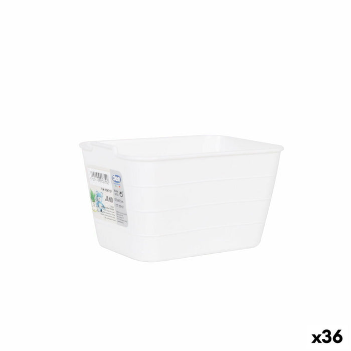 Drawer Organizer Dem White 13,5 x 9 x 7,5 cm (36 Units)