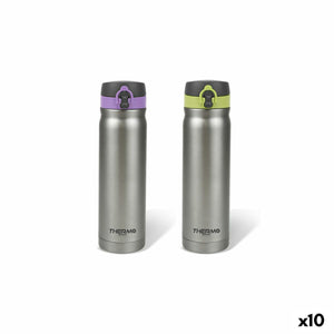 Travel thermos flask Quttin Stainless steel 500 ml (10 Units)