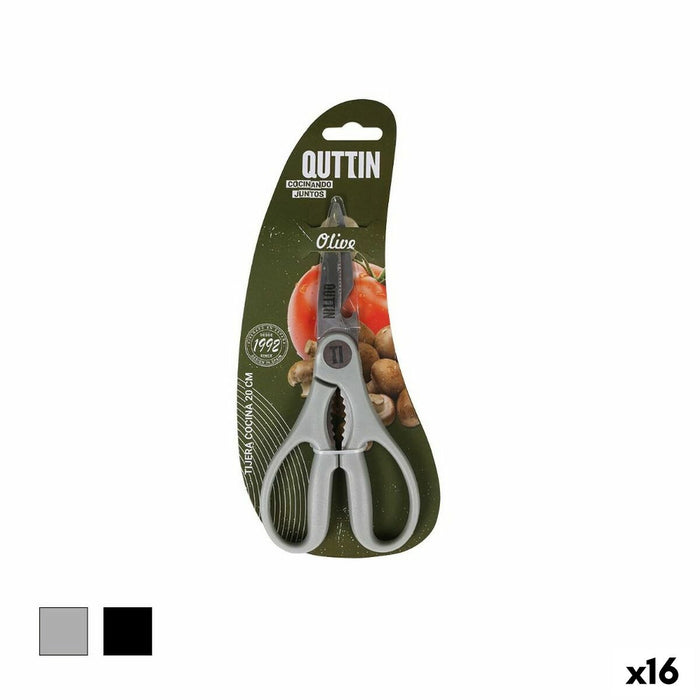Kitchen Scissors Quttin Sybarite 20 cm Pitter (16 Units)