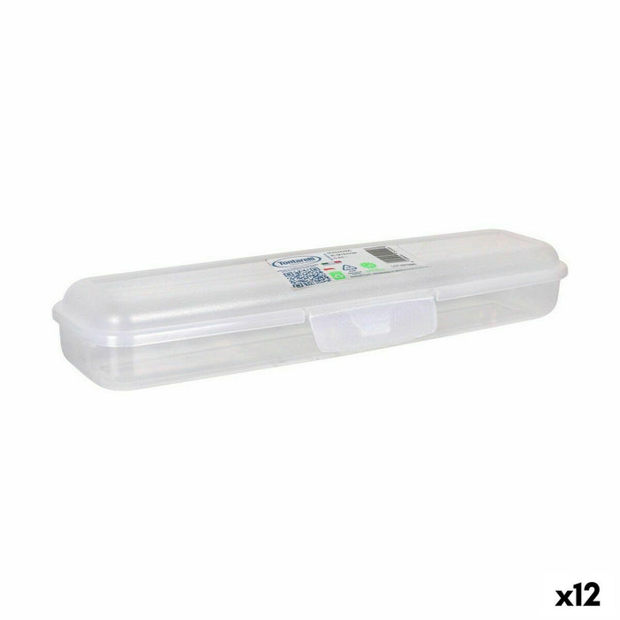 Lunch box Tontarelli Fill box Rectangular 26 x 7 x 4 cm (12 Units)