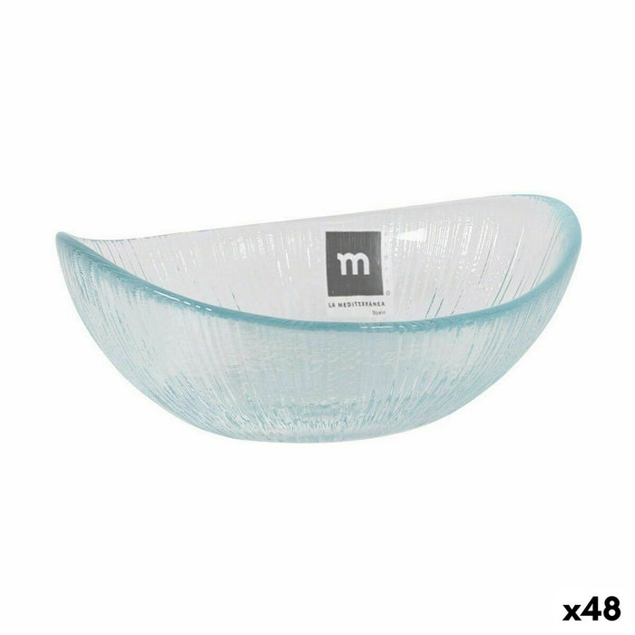 Bowl La Mediterránea Transparent 10,5 x 12,5 x 5 cm (48 Units)
