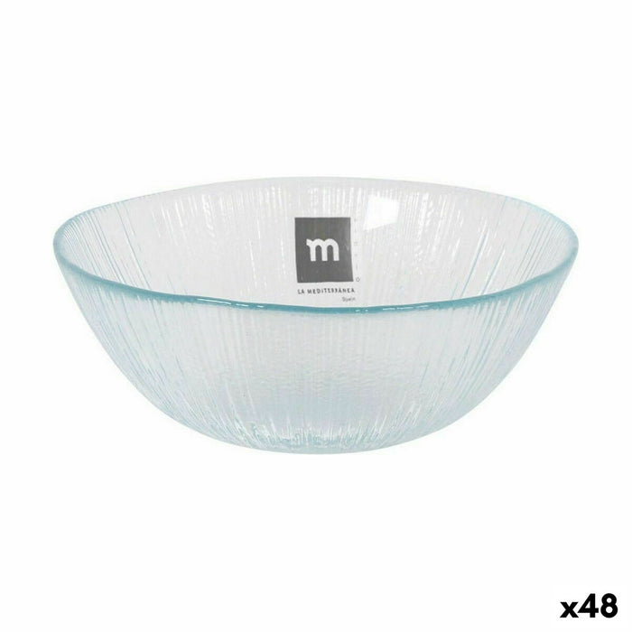 Bowl La Mediterránea Transparent ø 13 x 5 cm (48 Units)