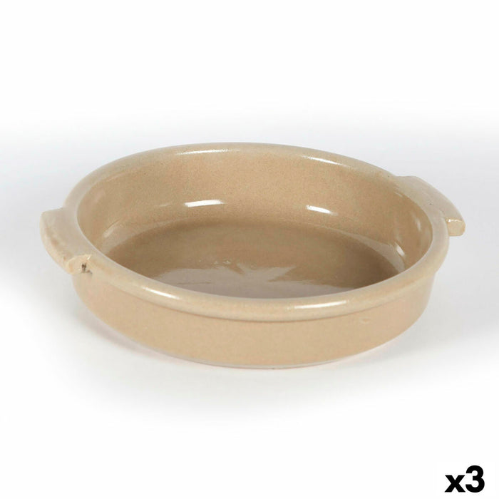 Saucepan Anaflor Ceramic Brown (Ø 21 cm) (3 Units)