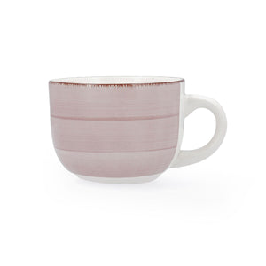 Cup Quid Vita Morning Ceramic Pink (470 ml) (12 Units)
