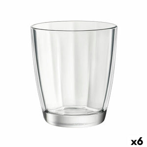 Glass Bormioli Rocco Pulsar Transparent Glass (6 Units) (305 ml)