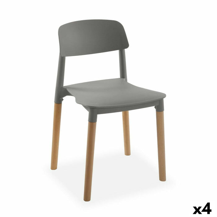 Chair Versa Grey 45 x 76 x 42 cm (4 Units)