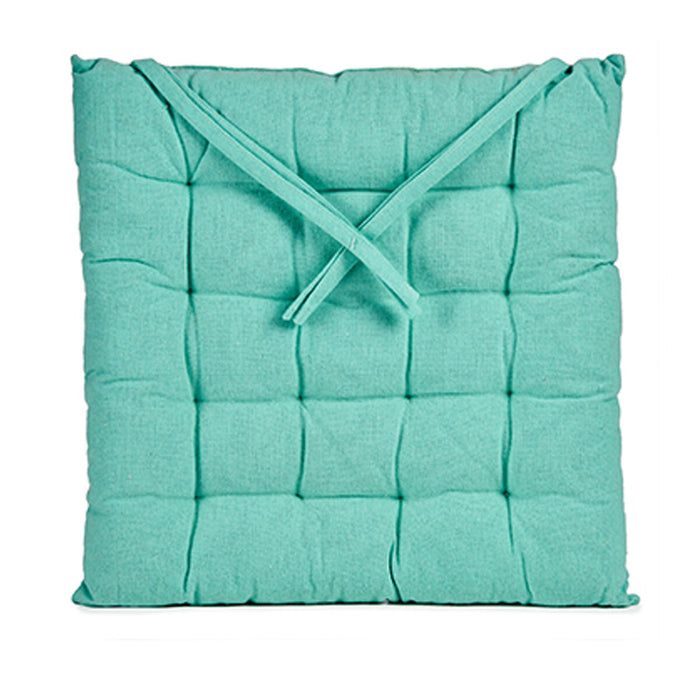 Chair cushion 40 x 5,5 x 40 cm Turquoise