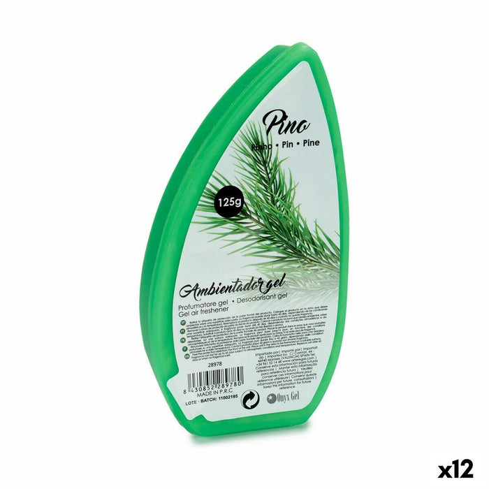 Air Freshener Gel Pinewood 125 g (12 Units)