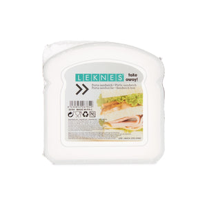 Sandwich Box Transparent Plastic 12 x 4 x 12 cm (24 Units)
