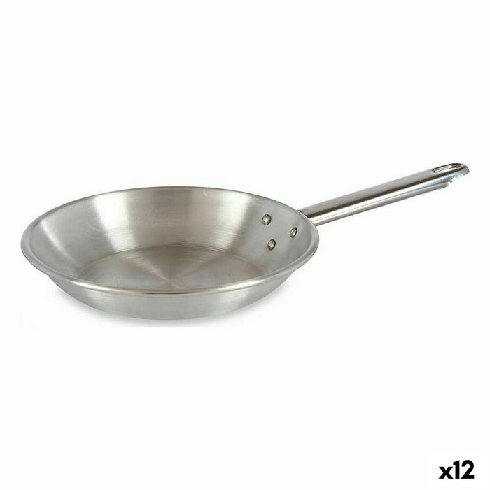 Pan Ø 20 cm Silver Aluminium (12 Units)