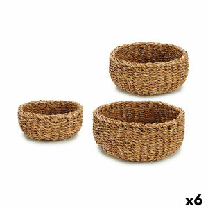 Set of Baskets Brown (6 Units)