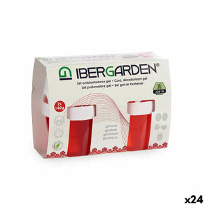 Air Freshener Set Gel Geranium (24 Units)