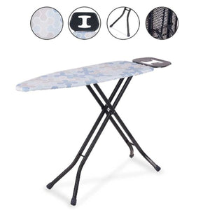 Ironing board Blue Beige Grey Metal Abstract 110 x 38 x 92 cm (4 Units)