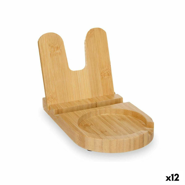 Kitchen Utensils Stand Bamboo 12,7 x 20,5 x 3,5 cm (12 Units)