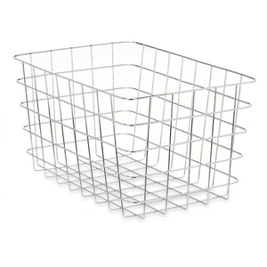 Multi-purpose basket Silver Metal 38 x 21 x 26 cm Rectangular (6 Units)