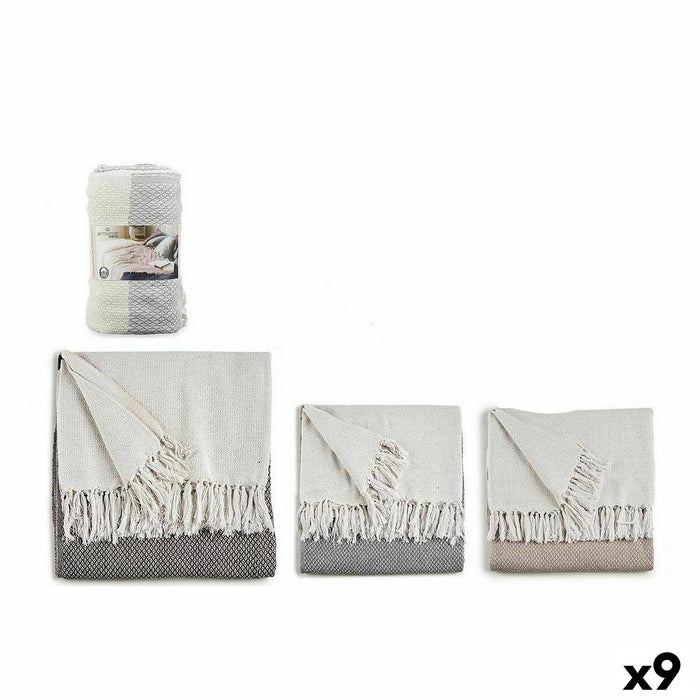 Sofa cover Gift Decor Brown Grey Natural 180 x 240 cm 16 x 32 x 16 cm 16 x 13 x 40 cm 16 x 32 x 13 cm Points (9Units)