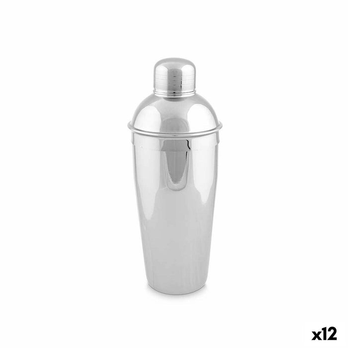 Cocktail Maker Silver Steel 750 ml (12 Units)
