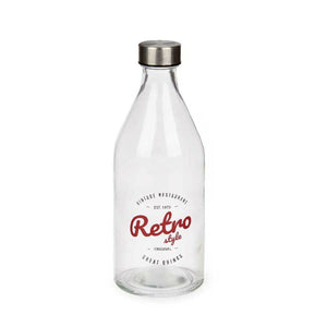 Bottle Retro Glass 1 L (12 Units)