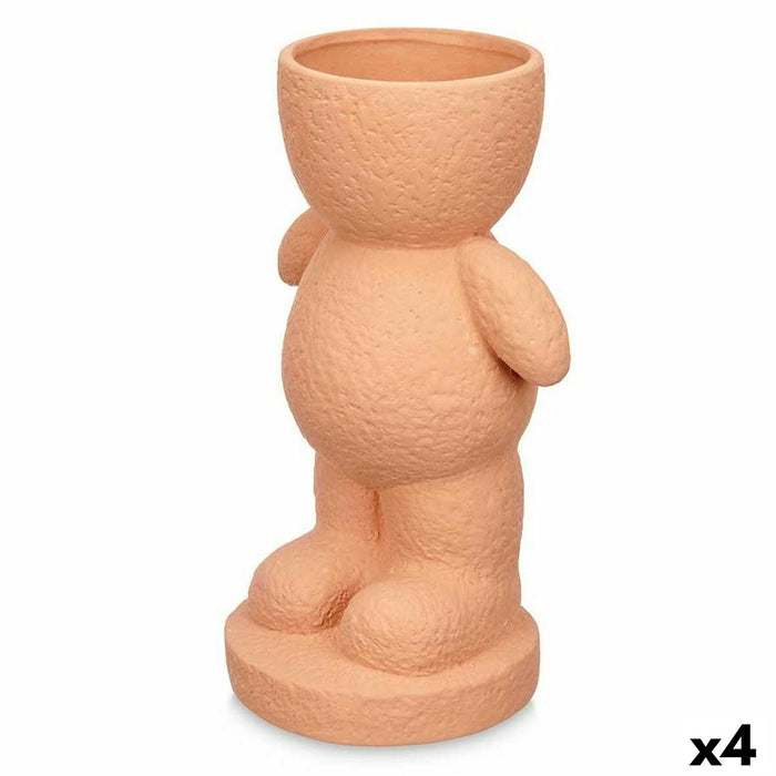 Decorative Figure Green 19 x 31 x 15 cm Vase (4 Units)