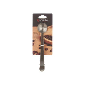 Coffee Spoon Stainless steel 17,5 x 17,5 x 2,5 cm (24 Units) Clip