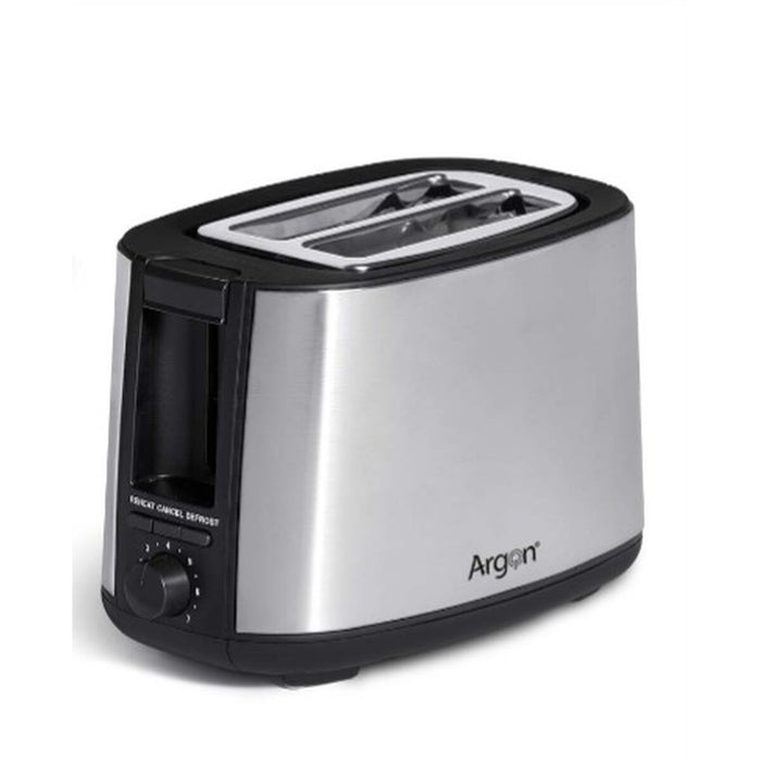 Toaster Argon Black Grey 750 W