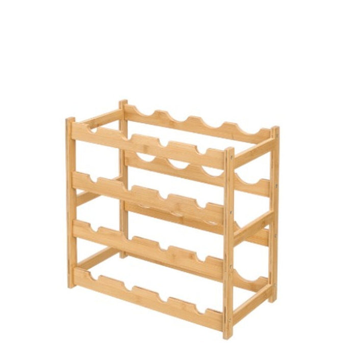 Bottle rack Kinvara Natural 45 x 23,5 x 42,5 cm