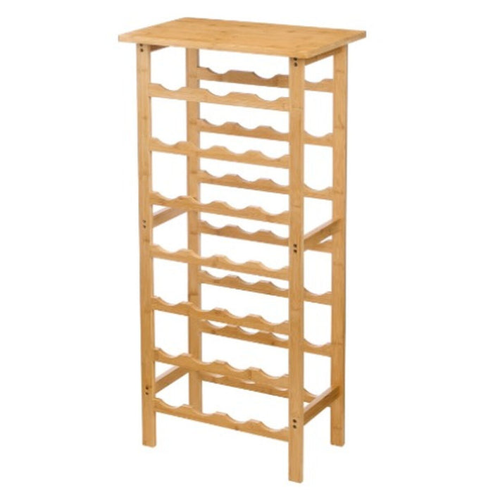 Bottle rack Kinvara Natural 47 x 29 x 102 cm