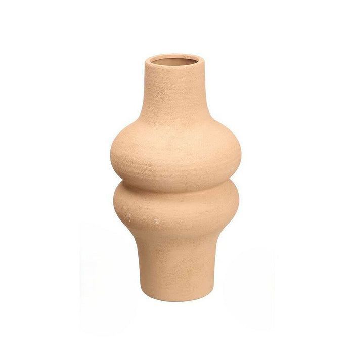 Vase Gift Decor Brown Ceramic 18 x 34,5 x 18 cm