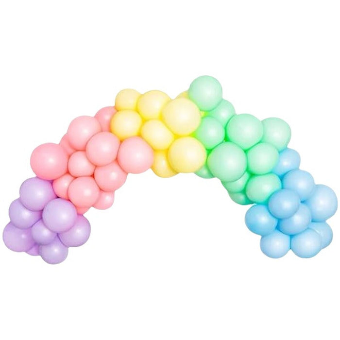 Decoration Balloons Oh Yeah! Multicolour 30 cm 2,5 m (40 Units)