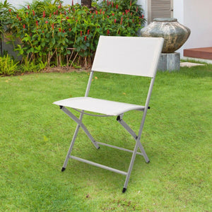 Folding Chair Aktive White 46 x 81 x 55 cm (4 Units)
