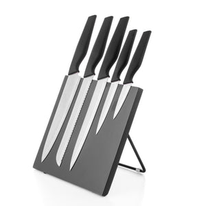 Bravissima Kitchen Knives with Magnetic Stand (6 pieces)