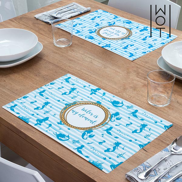 Wagon Trend Mermaid Placemats (Pack of 2)