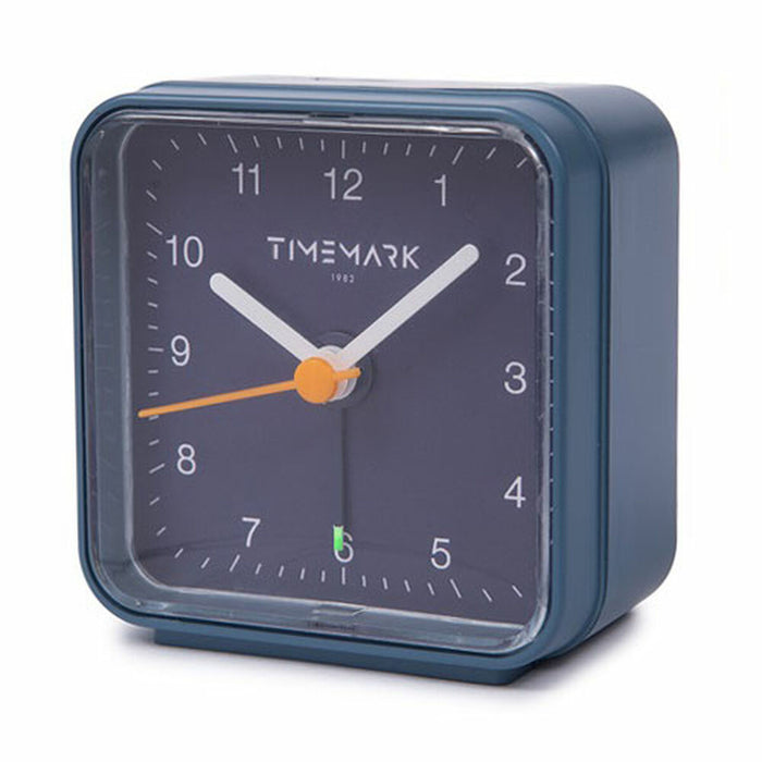 Alarm Clock Timemark Blue Plastic