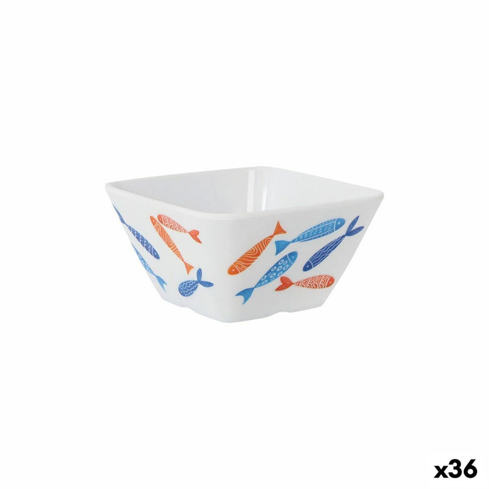 Snack Bowl La Mediterránea Fish 10,5 cm (36 Units)