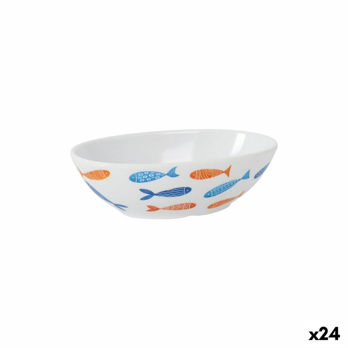 Snack Bowl La Mediterránea Fish 13,5 cm (24 Units)