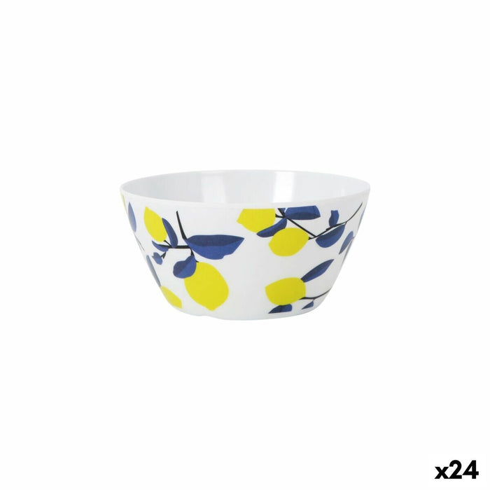Snack Bowl La Mediterránea Lemon 15 x 8 cm (24 Units)