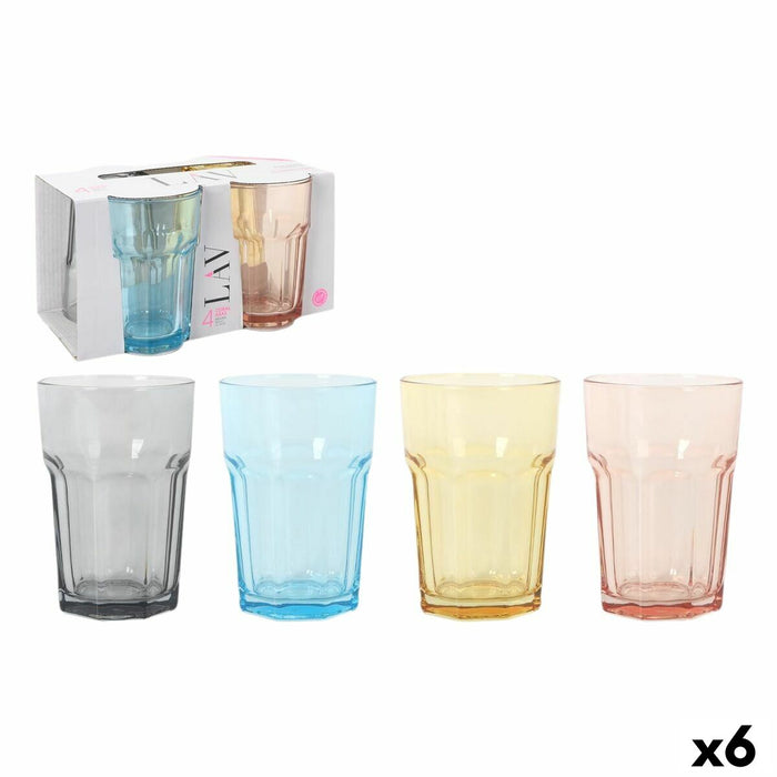 Set of glasses LAV ARAS 4 Pieces (6 Units)