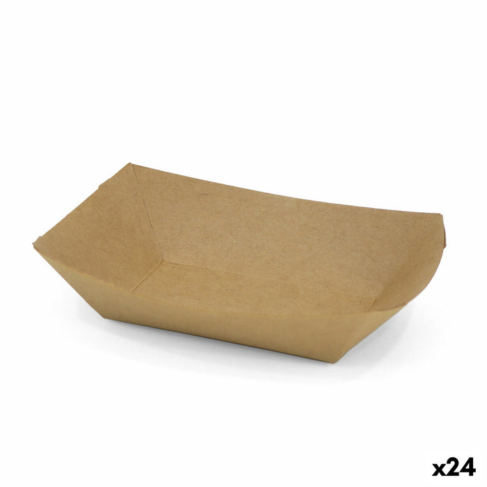 Plate set Algon 19 x 14 x 5 cm 8 Pieces (24 Units)