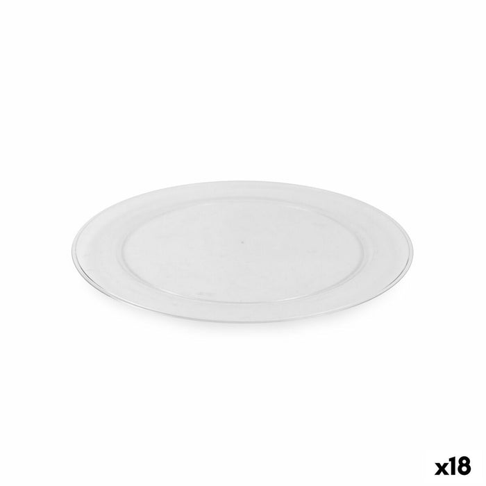 Plate set Algon 40,5 x 40,5 x 1,7 cm Circular (18 Units)