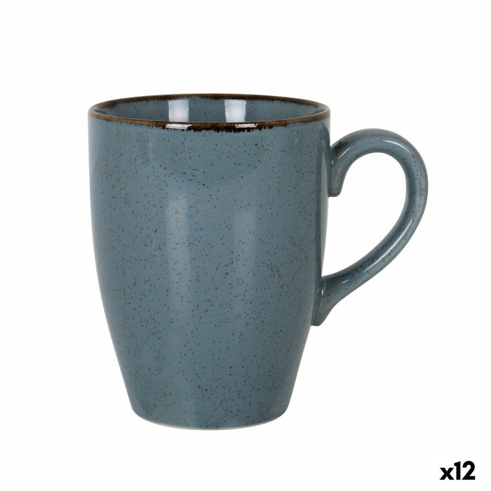 Mug Santa Clara Salvora Blue 350 ml (12 Units)