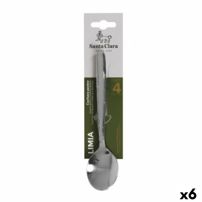 Dessert spoon Quttin Limia 4 Pieces (6 Units)