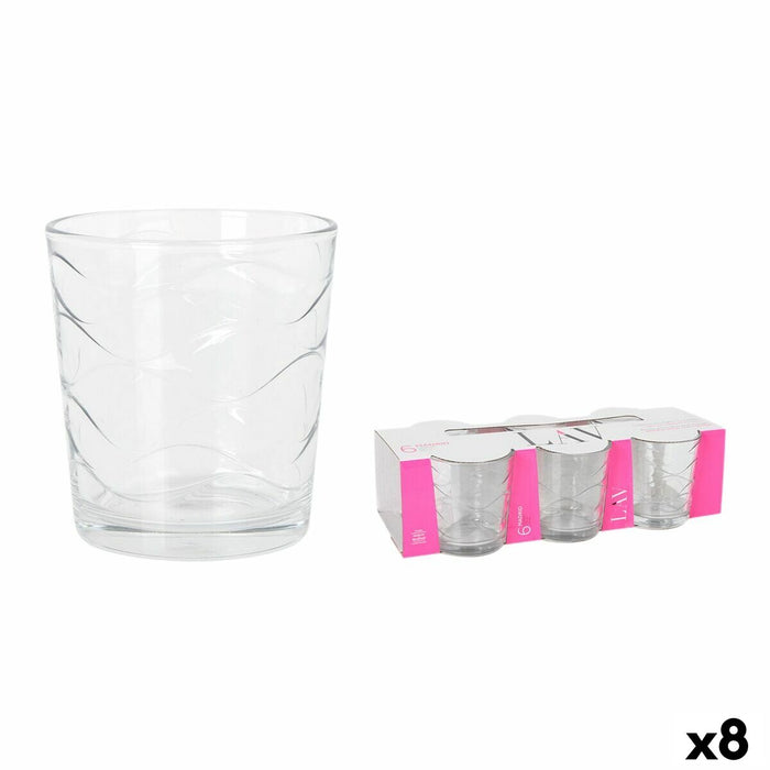Set of glasses LAV Madrid 6 Pieces (8 Units)