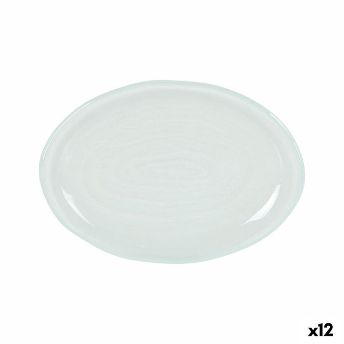 Snack tray Oval 17 x 12 cm (12 Units)