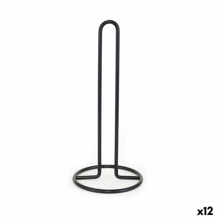 Kitchen Paper holder Quttin Metal 14 x 14 x 31,5 cm (12 Units)