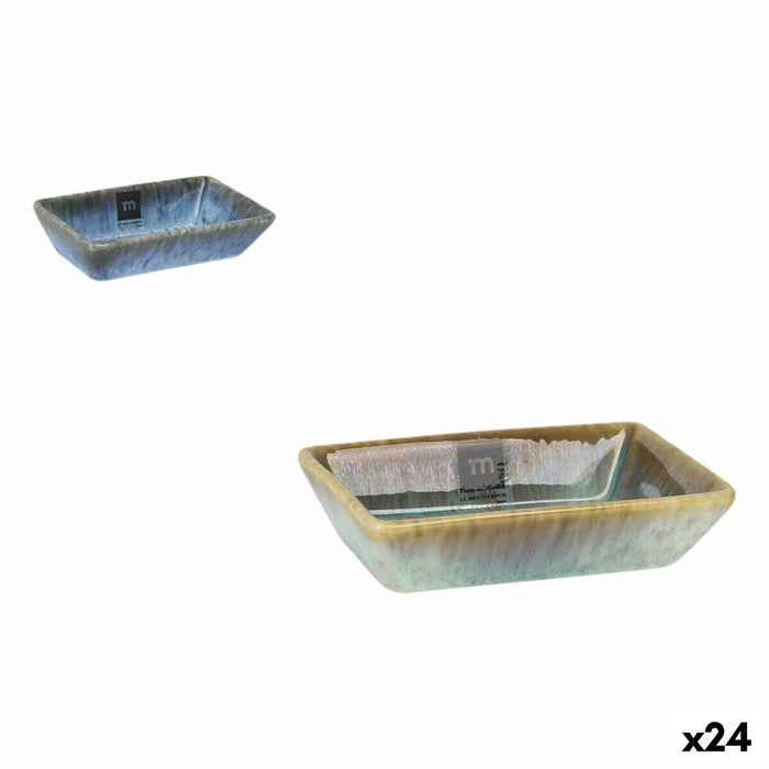 Snack Bowl La Mediterránea Pica-pica 13,8 x 7 x 3,3 cm (24 Units)